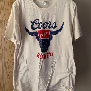 Men’s coors rodeo T-shirt
